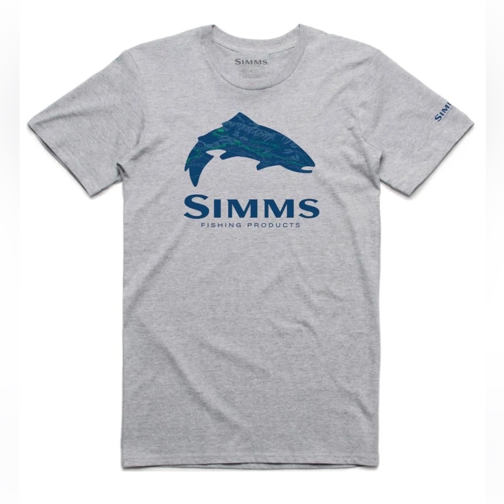Simms Fire Hole Trout T-Shirt Men’s Size Large